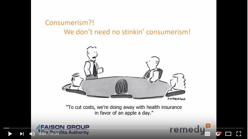 Preview for Remedy consumerism webinar